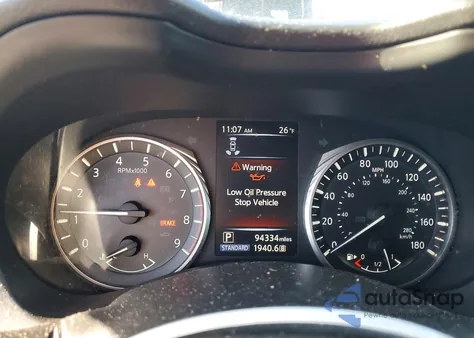 2019 Infiniti Q50 Luxe z USA, uszkodzony, nr VIN JN1EV7AR3KM592280